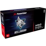 Grafikkarte AMD Radeon RX 9070 XT PowerColor Hellhound OC 16GB (RX9070XT 16G-L/OC)