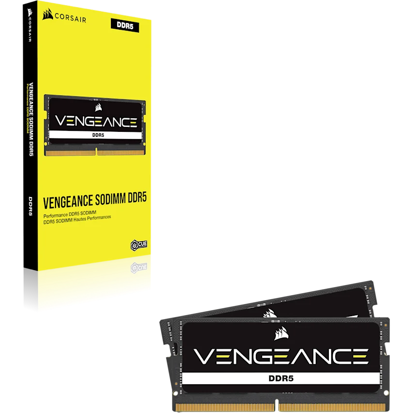 Arbeitsspeicher 64GB DDR5 5600MHz Corsair Vengeance SO-DIMM (CMSX64GX5M2A5600C48) (2x32GB KIT) - Foto 4