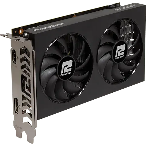 Grafikkarte AMD Radeon RX 6500 XT PowerColor 4GB (AXRX 6500XT 4GBD6-DHV3) - Foto 2
