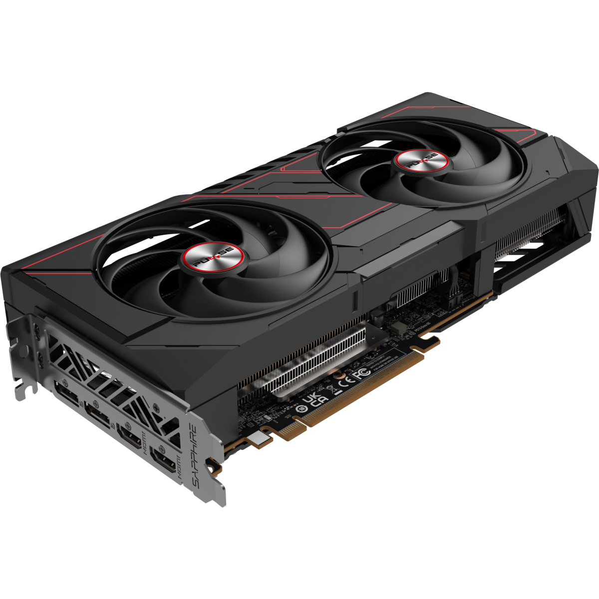 Grafikkarte AMD Radeon RX 9070 GRE Sapphire Pulse OC 12GB (11354-01-20G) - 11354-01-20G  - Foto 3