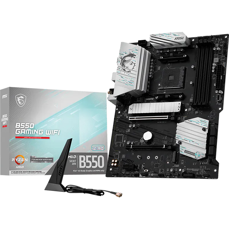 Mainboard MSI B550 GAMING WIFI - Foto 5