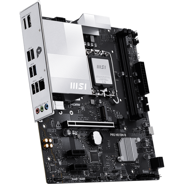 Mainboard MSI PRO H810M-B - Foto 3