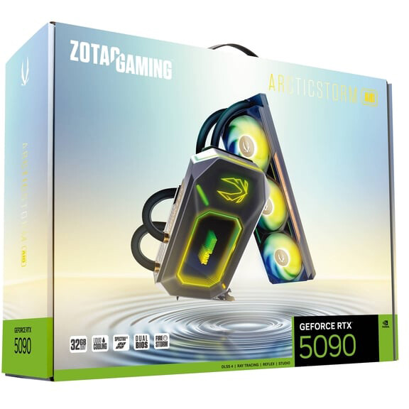 Grafikkarte NVIDIA GeForce RTX 5090 Zotac ARCTICSTORM AIO OC 32GB (ZT-B50900K-30P) - Foto 7