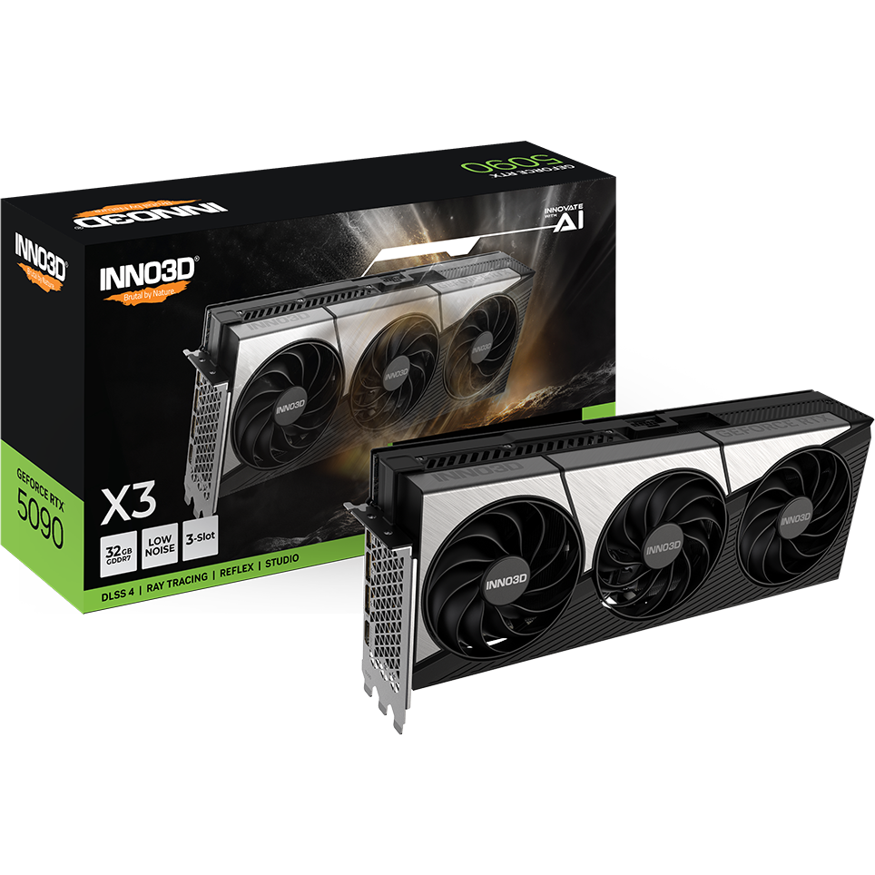 Grafikkarte NVIDIA GeForce RTX 5090 INNO3D X3 32GB (N50903-32D7-17593928) - Foto 3