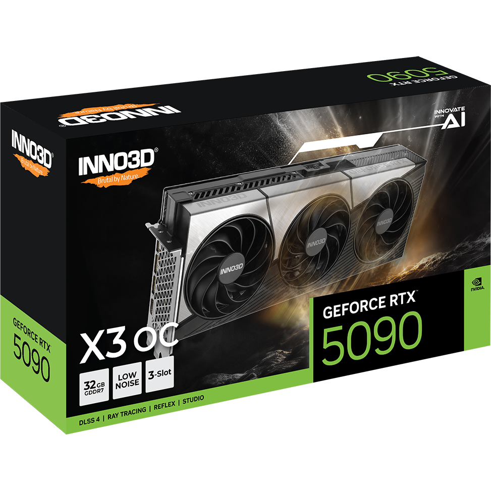 Grafikkarte NVIDIA GeForce RTX 5090 INNO3D X3 OC 32GB (N50903-32D7X-17593928) - Foto 4
