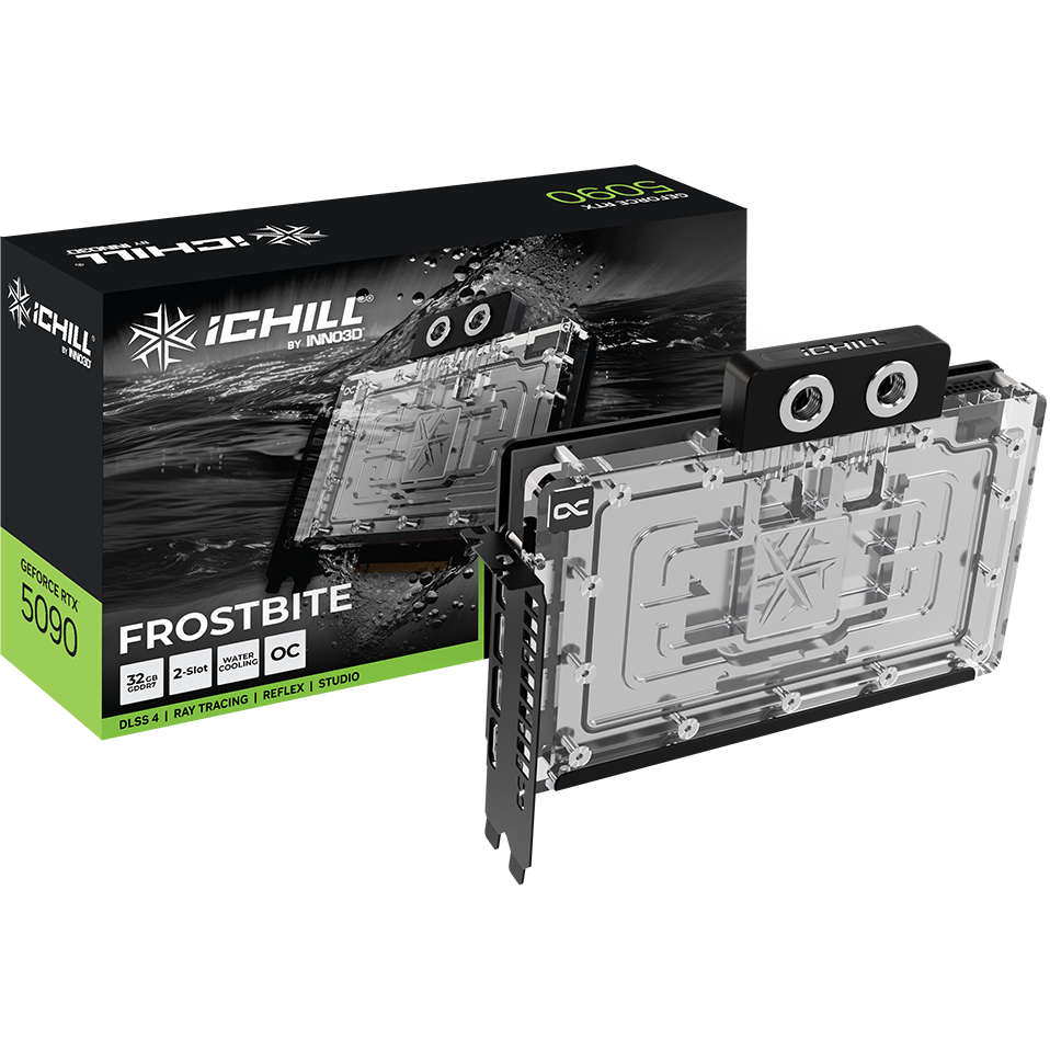 Grafikkarte NVIDIA GeForce RTX 5090 INNO3D iChill Frosbite 32GB (C50903-32D7X-1759FB) - Foto 4