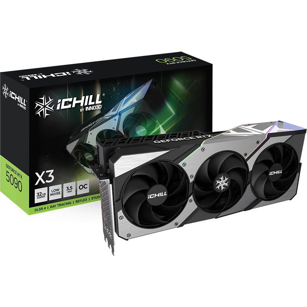 Grafikkarte NVIDIA GeForce RTX 5090 INNO3D iChill X3 32GB (C50903-32D7X-175967H) - Foto 3