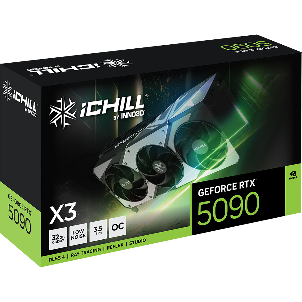 Grafikkarte NVIDIA GeForce RTX 5090 INNO3D iChill X3 32GB (C50903-32D7X-175967H) - Foto 4