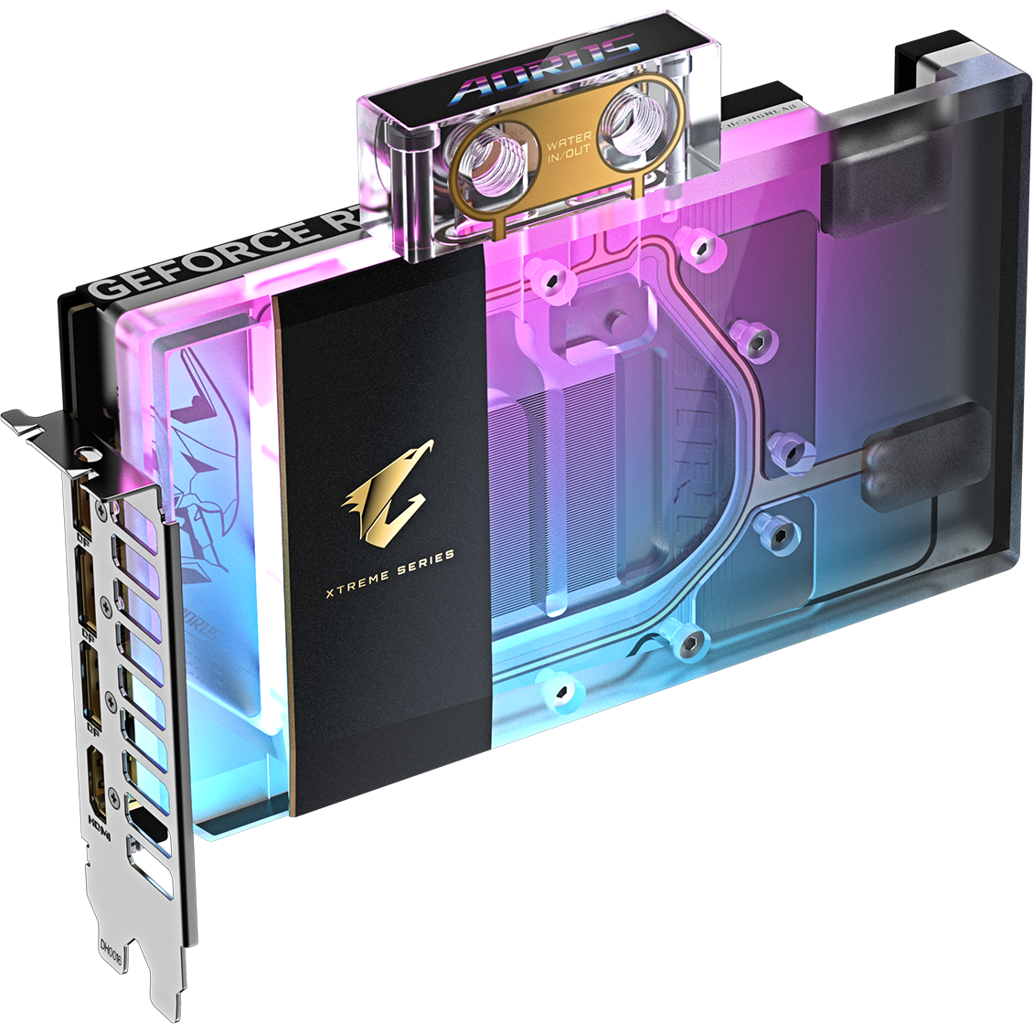 Grafikkarte NVIDIA GeForce RTX 5080 Gigabyte AORUS XTREME WATERFORCE WB OC 16GB (GV-N5080AORUSX WB-16GD) - Foto 4