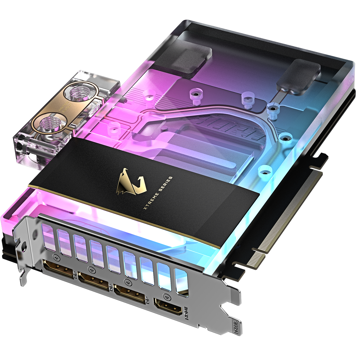 Grafikkarte NVIDIA GeForce RTX 5080 Gigabyte AORUS XTREME WATERFORCE WB OC 16GB (GV-N5080AORUSX WB-16GD) - Foto 5
