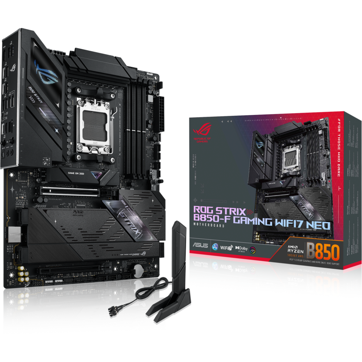Mainboard ASUS ROG STRIX B850-F GAMING WIFI7 NEO - Foto 8