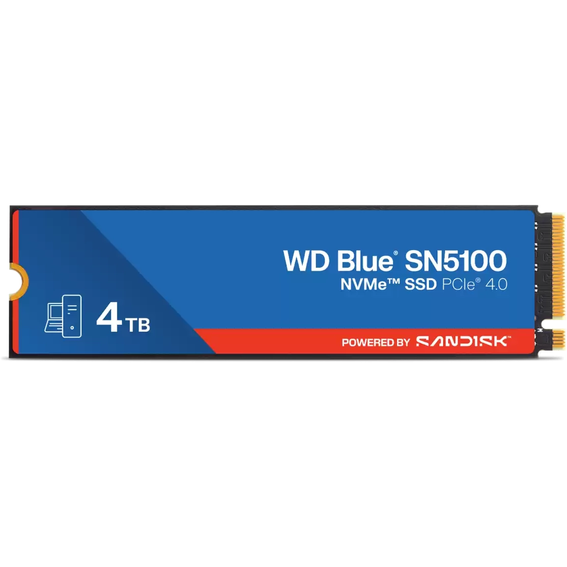 SSD-Speicher 4TB WD Blue SN5100 (WDS400T5B0E)