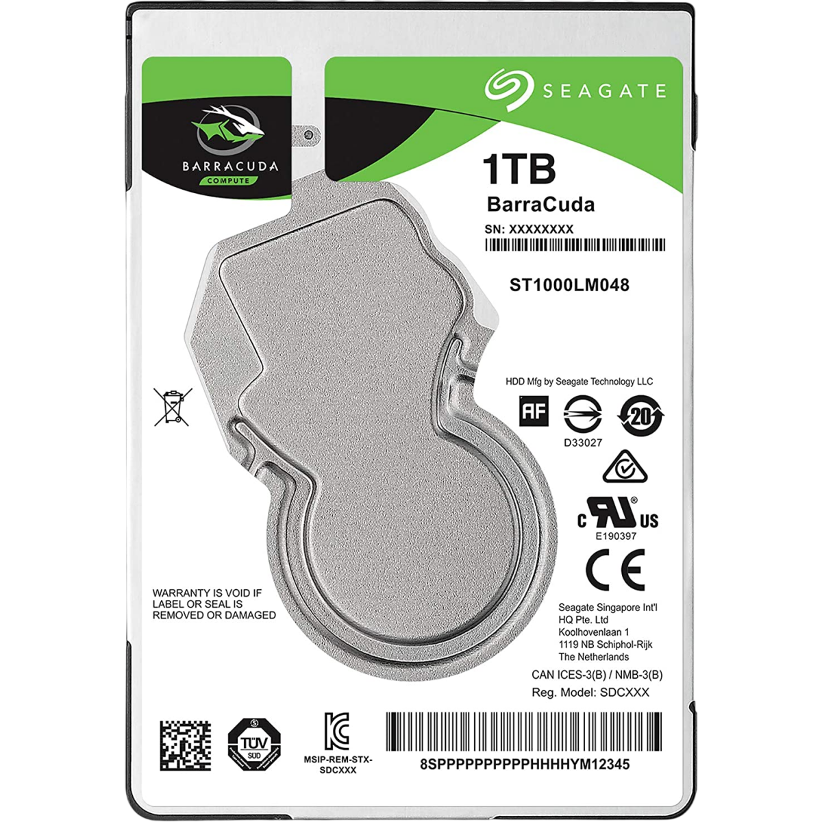 Festplatte 1TB SATA-III Seagate Barracuda (ST1000LM048)