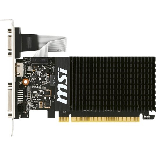 Videokarte NVIDIA GeForce GT 710 MSI 2Gb (GT 710 2GD3H LP) - foto 3