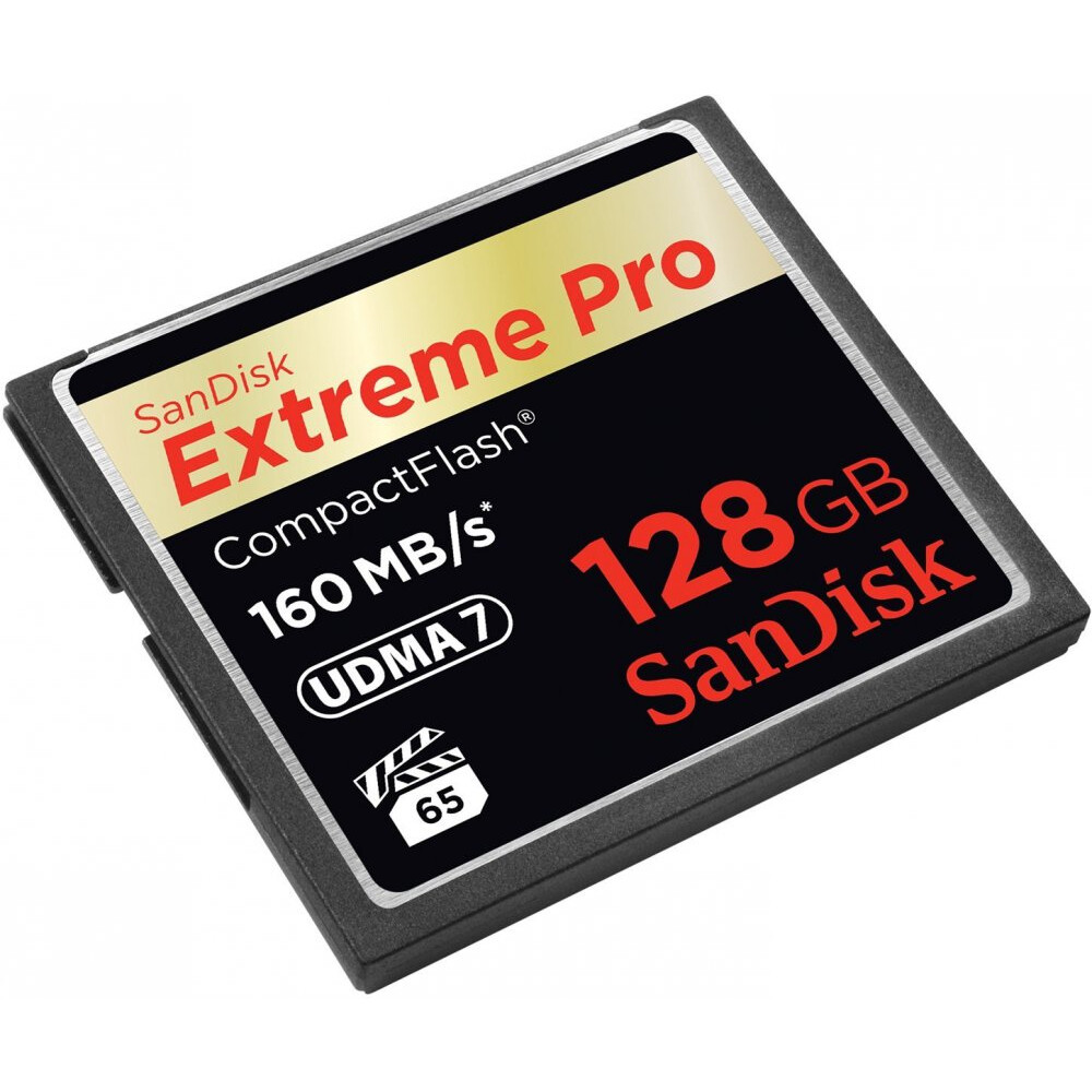 Speicherkarte 128GB Compact Flash SanDisk Extreme Pro (SDCFXPS-128G-X46)