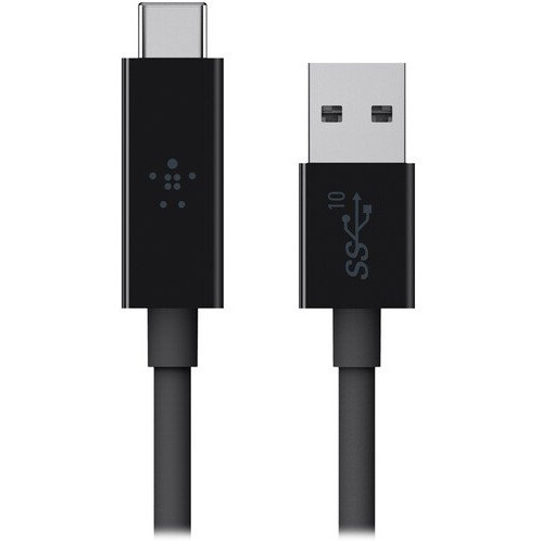 Kabel USB - USB Type-C, 1m, Belkin F2CU029bt1M-BLK - Foto 3