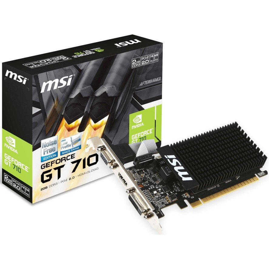 Grafikkarte NVIDIA GeForce GT 710 MSI 2GB (GT 710 2GD3H LP) - Foto 5