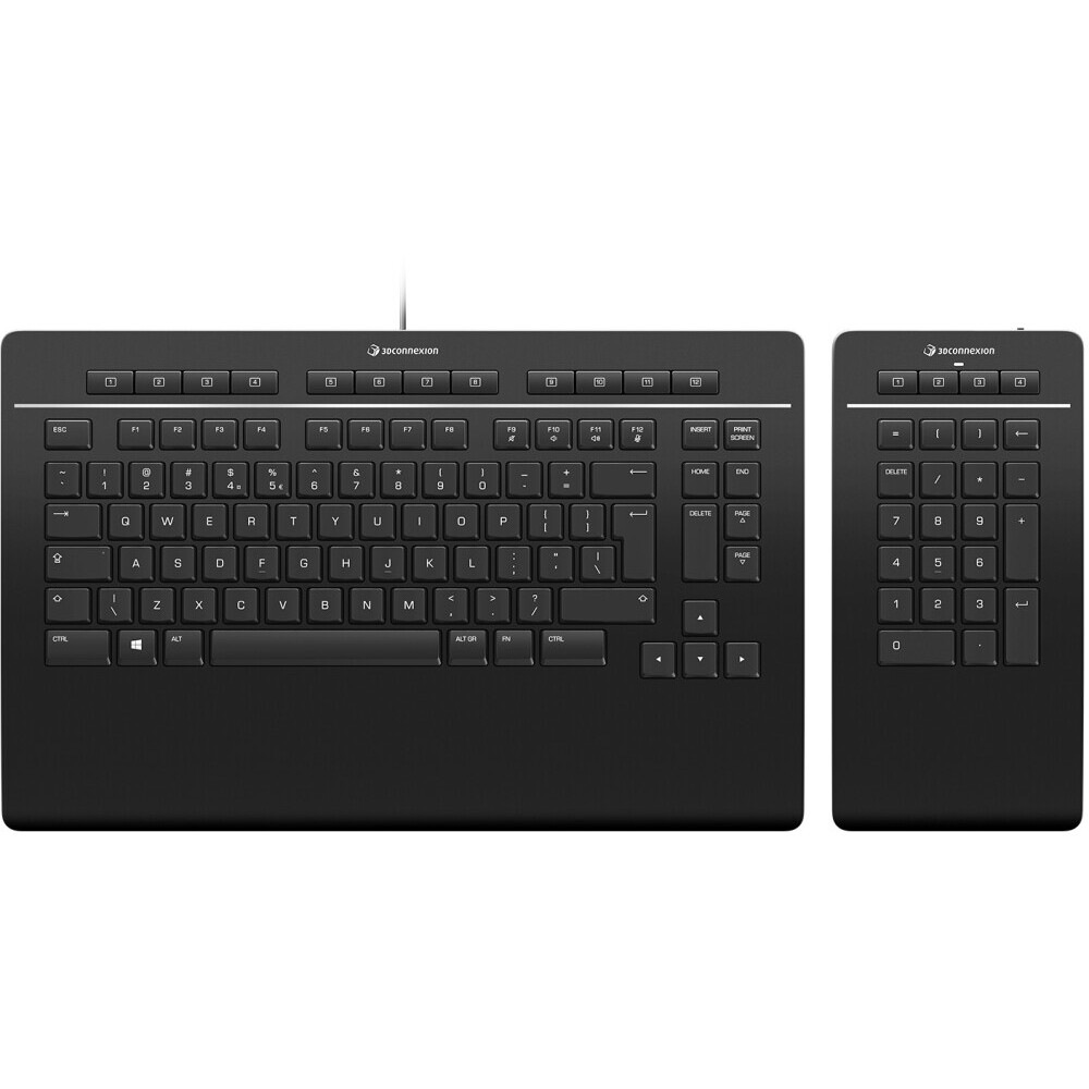 Tastatur 3DConnexion Keyboard Pro with Numpad (3DX-700092)