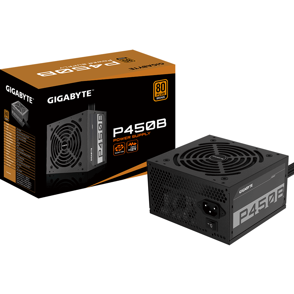 Barošanas bloks Gigabyte GP-P450B 450W (GP-P450B) - foto 7