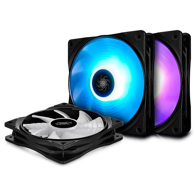 Gehäuselüfter DeepCool RF120 - 3 in 1 RGB - DP-FRGB-RF120-3C