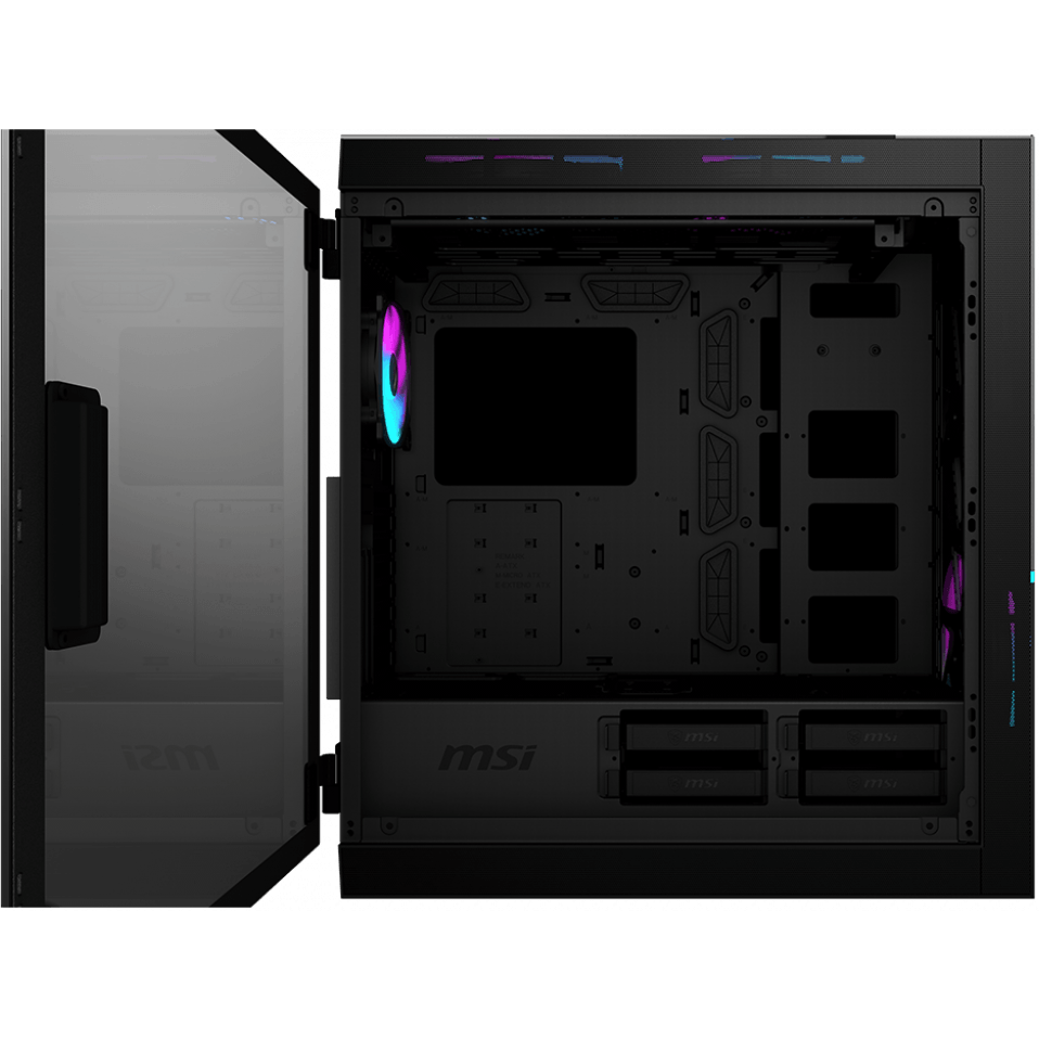 Datoru korpuss MSI MPG SEKIRA 500X Black - foto 8