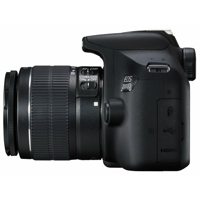 Fotoapparat Canon EOS 2000D Black 18-55 IS II KIT - 2728C003 - Foto 3