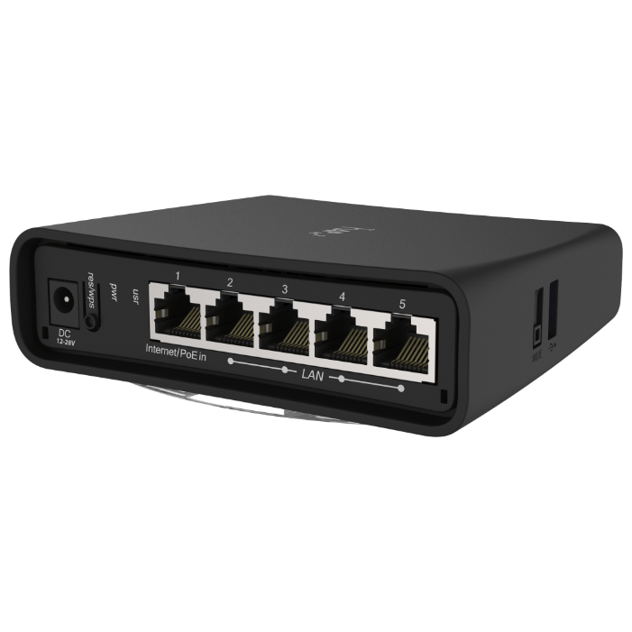WLAN-Router MikroTik RBD52G-5HacD2HnD-TC hAP ac2 - Foto 4