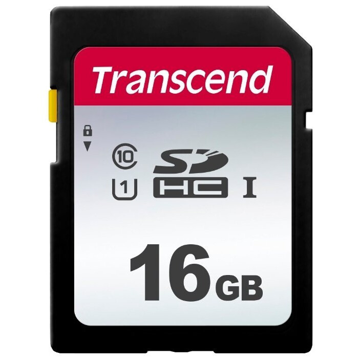 Speicherkarte 16GB SD Transcend 300S (TS16GSDC300S)
