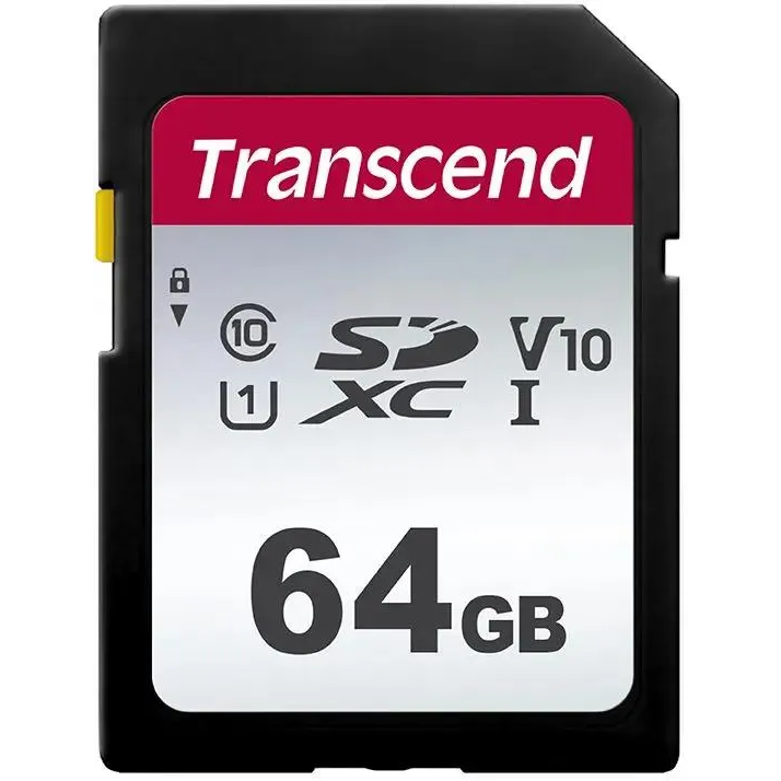 Speicherkarte 64GB SD Transcend 300S (TS64GSDC300S)