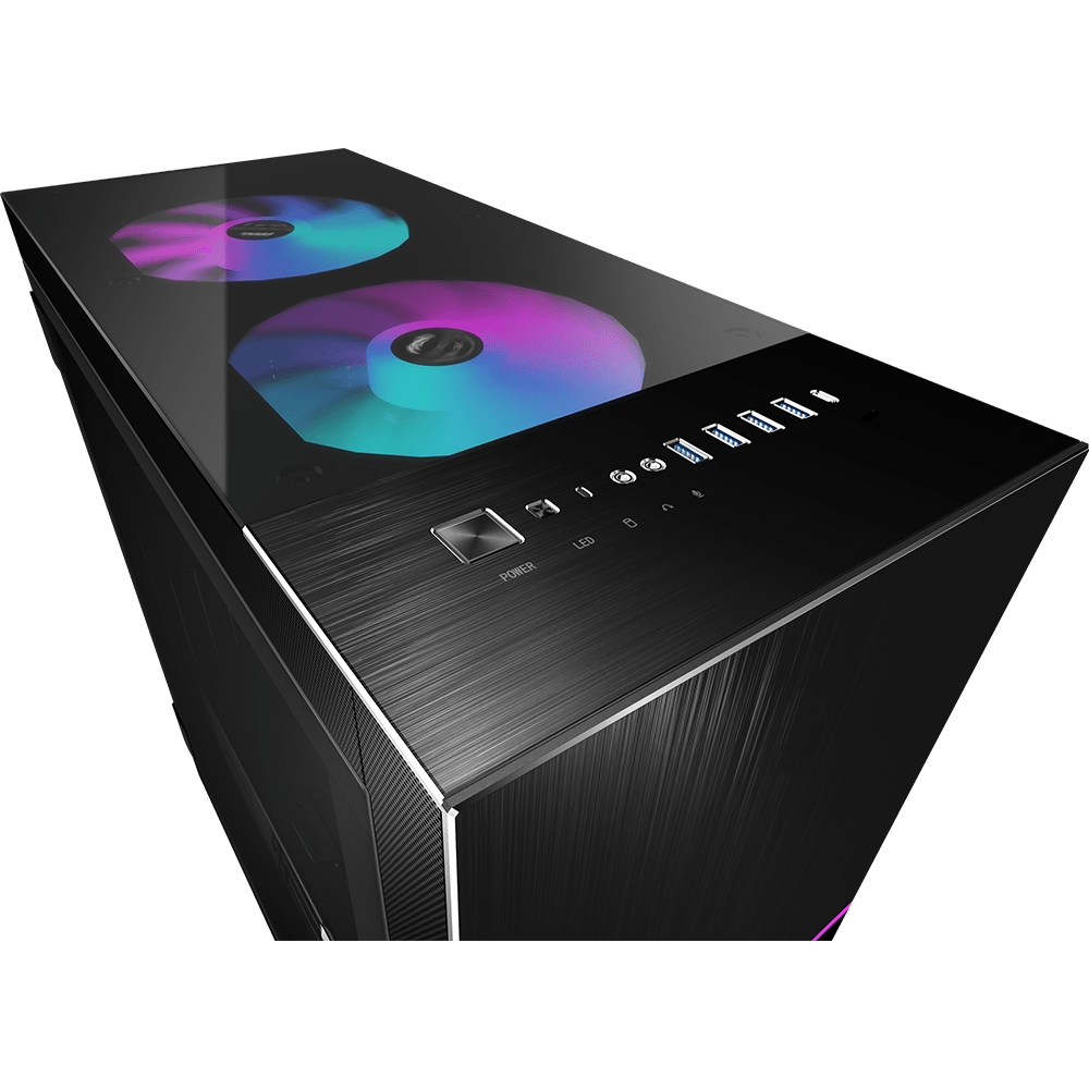 Datoru korpuss MSI MPG SEKIRA 500X Black - foto 9