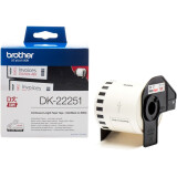 Temperaturetiketten Brother DK22251