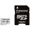 Speicherkarte 16GB MicroSD Transcend + SD adapter (TS16GUSD300S-A)