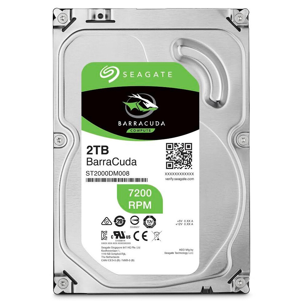 Festplatte 2TB SATA-III Seagate Barracuda (ST2000DM008)