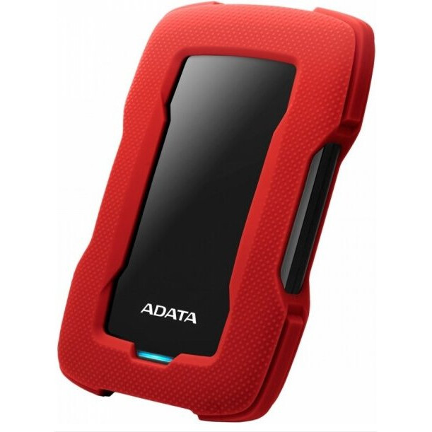 Ārējie cietie diski un SSD ADATA HD330 2Tb Red (AHD330-2TU31-CRD)