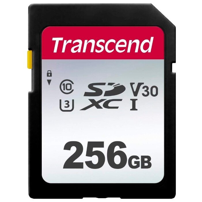 Speicherkarte 256GB SD Transcend 300S (TS256GSDC300S)