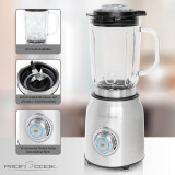 Blenderis Profi Cook PC-UM 1207 Stainless steel (PC-UM 1207 inox)
