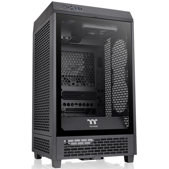 Gehäuse Thermaltake The Tower 200 Black (CA-1X9-00S1WN-00)