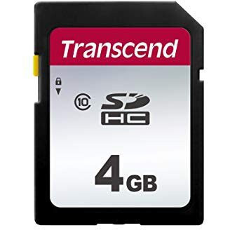 Speicherkarte 4GB SD Transcend 300S (TS4GSDC300S)