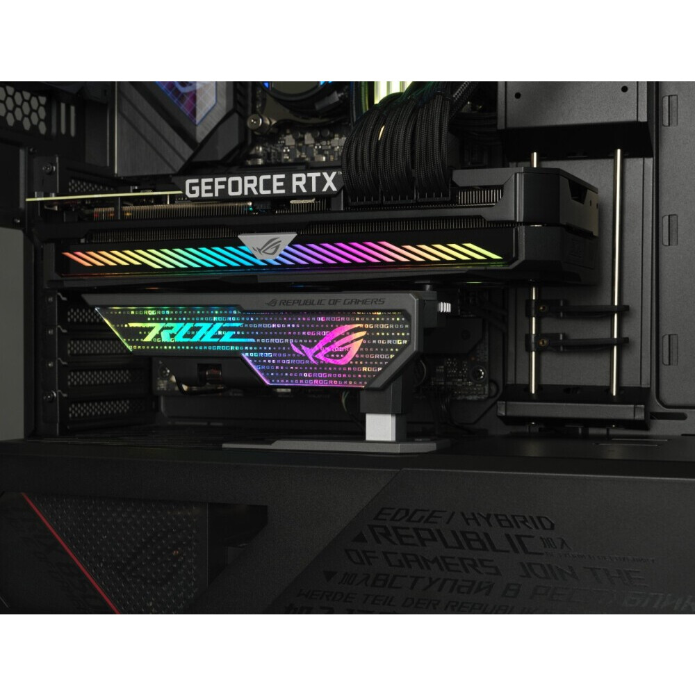 Grafikkartenhalter ASUS ROG Herculx Graphics Card Holder (XH01) - 90DA0020-B09000 - Foto 9