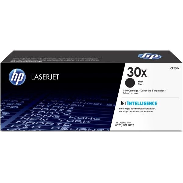 Kasetne HP CF230X (#30X) Black