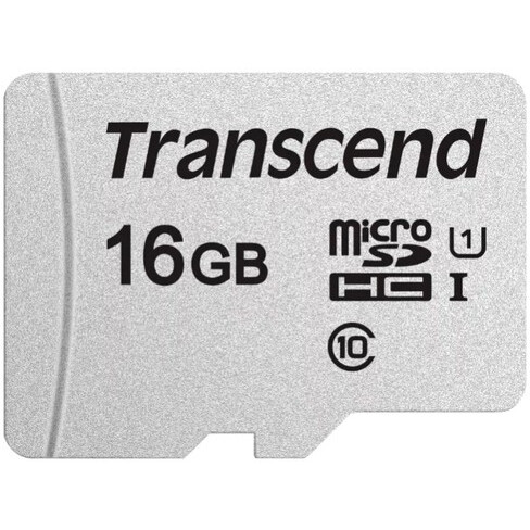 Speicherkarte 16GB MicroSD Transcend (TS16GUSD300S)