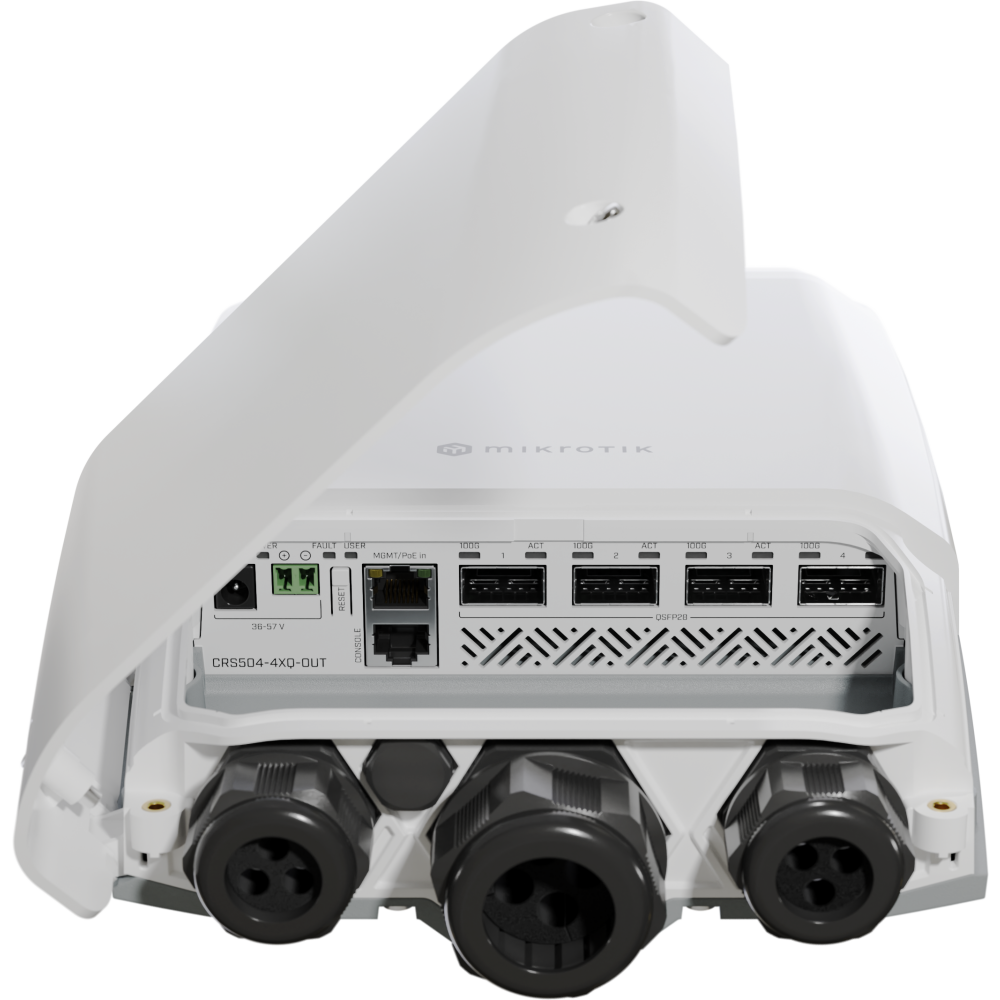 Switch MikroTik CRS504-4XQ-OUT - Foto 5