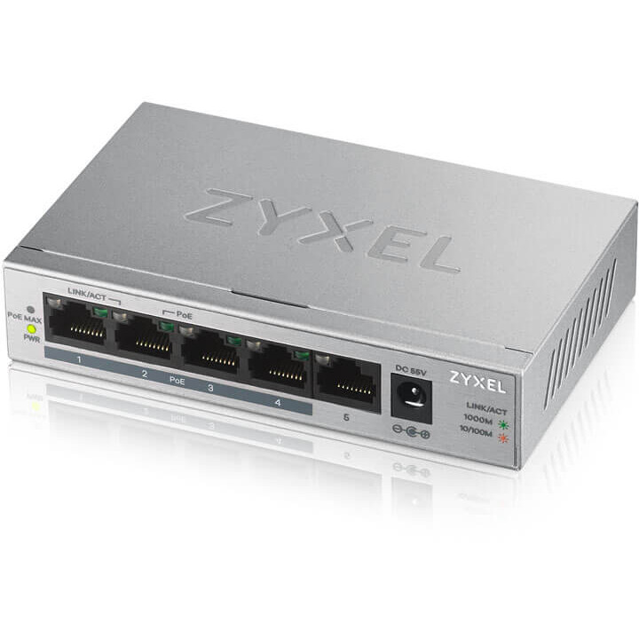 Switch (Netzwerkswitch) Zyxel GS1005HP - GS1005HP-EU0101F