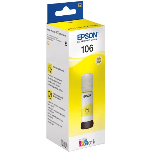 Tinte Epson ink 5000 pages, 70 ml Yellow (C13T00R440) - foto 2
