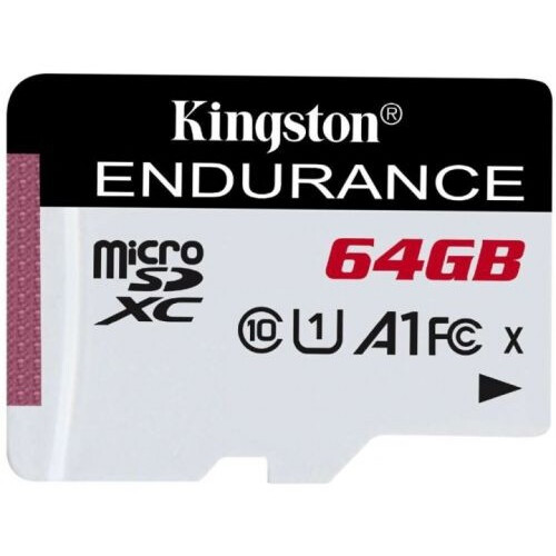 Speicherkarte 64GB MicroSD Kingston High Endurance (SDCE/64GB)
