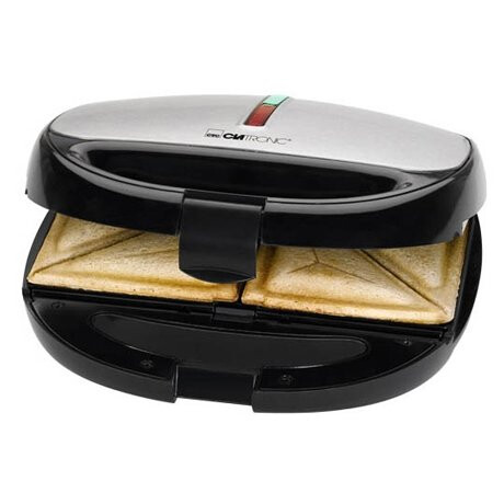 sandwich maker Clatronic ST/WA 3670 Black, Stainless steel - foto 2