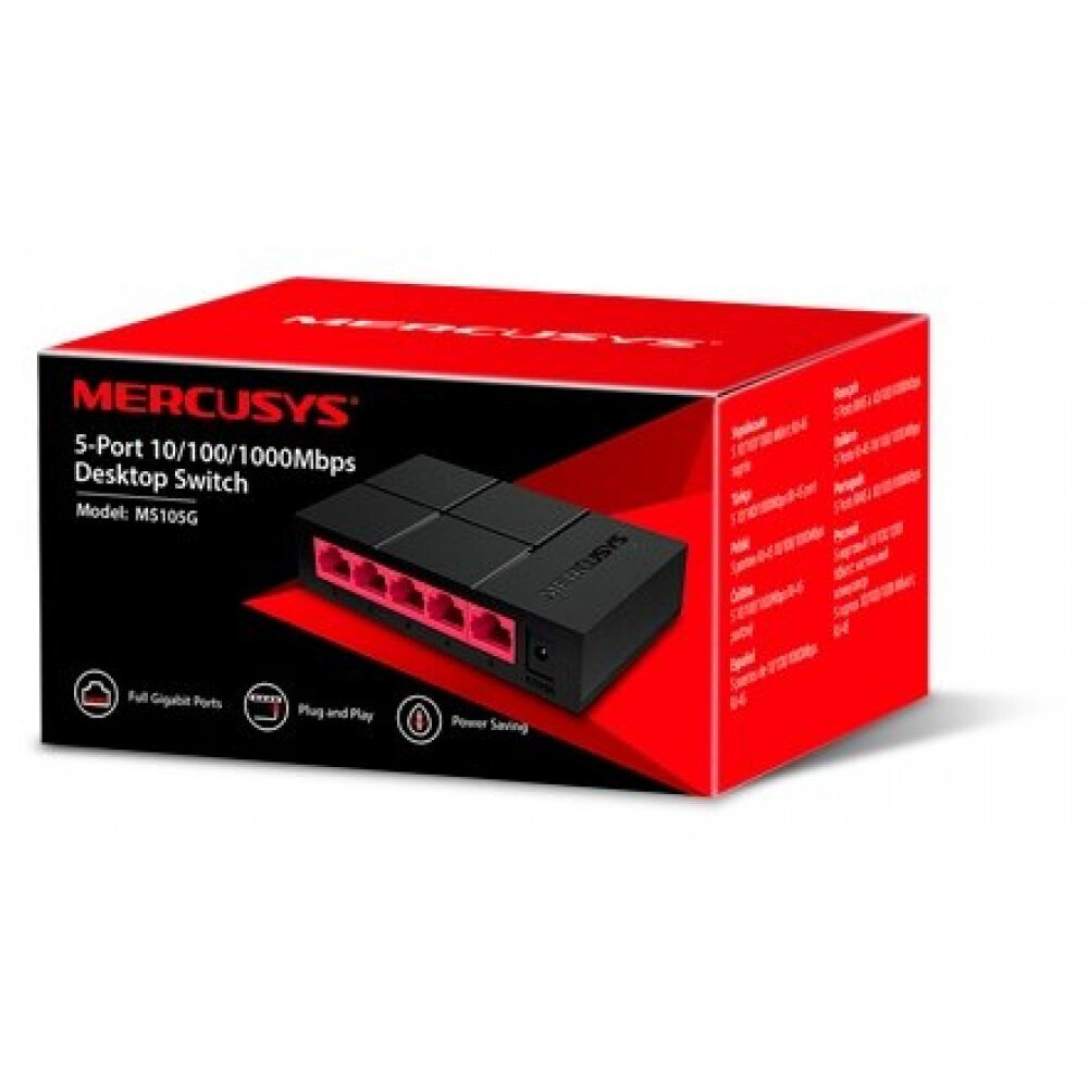 Switch (Netzwerkswitch) Mercusys MS105G - Foto 4