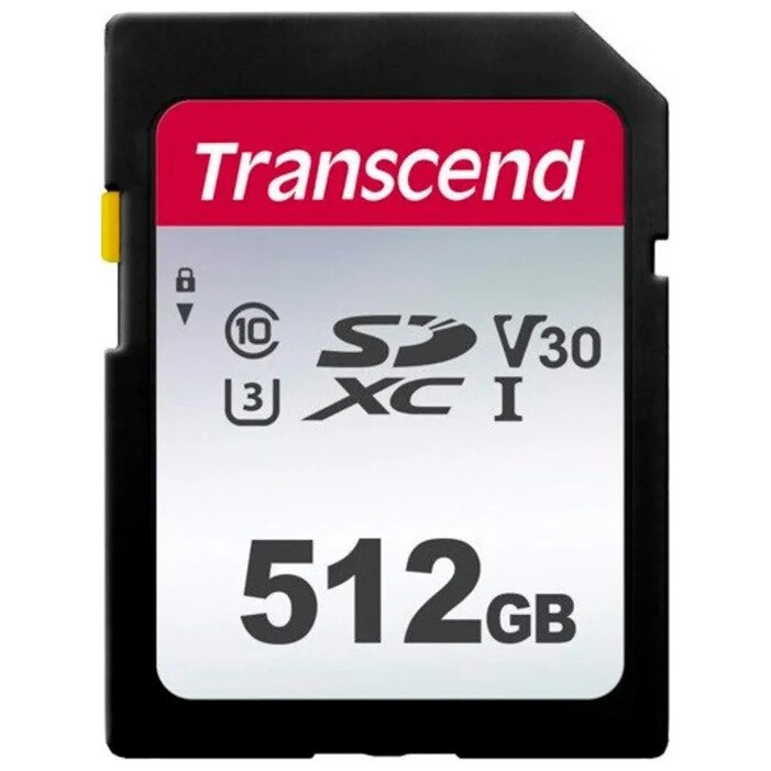 Speicherkarte 512GB SD Transcend 300S (TS512GSDC300S)