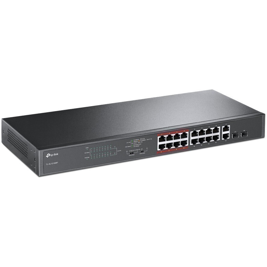 Switch (Netzwerkswitch) TP-Link TL-SL1218MP - Foto 2