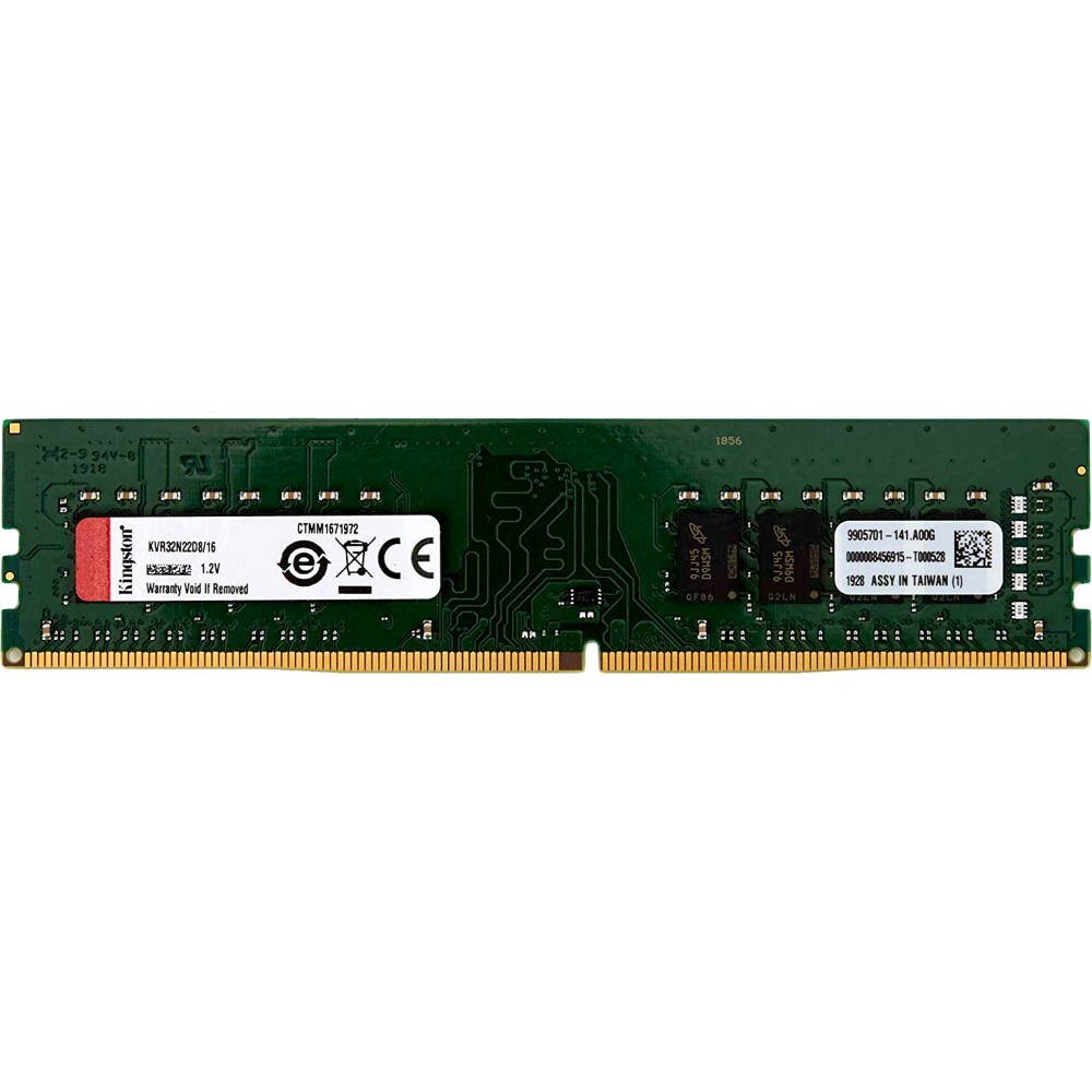 Arbeitsspeicher 16GB DDR4 3200MHz Kingston (KVR32N22D8/16)